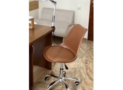 Компьютерное кресло Kolin с подушкой clear / white фото покупателя 195