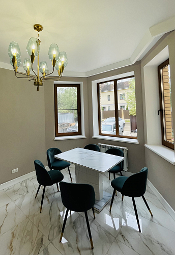 Стул на металлокаркасе Gabi 1 темно-серый / черный фото покупателя 9