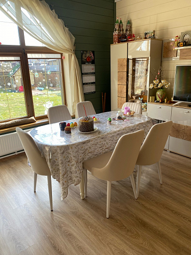 Стул на металлокаркасе Kora dark gray / black фото покупателя 469