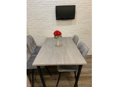 Стол Лота Лофт 120 25 мм сабия / черный матовый фото покупателя 29