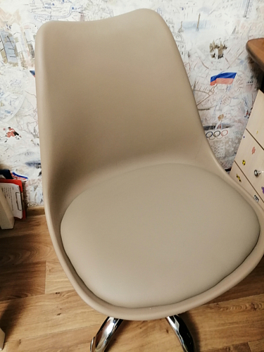 Компьютерное кресло Kolin cappuccino / chrome фото покупателя 39