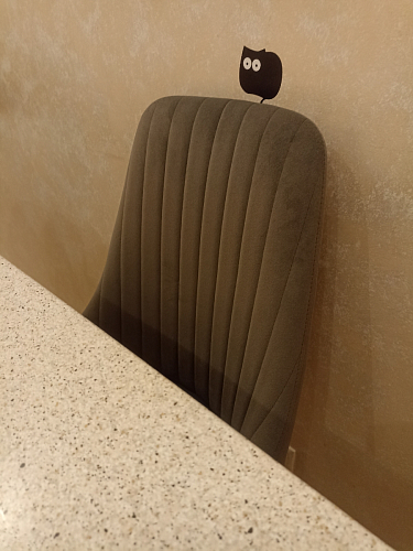 Стул на металлокаркасе Kora gray / black фото покупателя 291