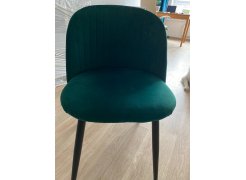 Стул на металлокаркасе Gabi blue / black фото покупателя 591