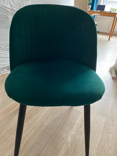 Стул на металлокаркасе Gabi wine red / black фото покупателя 592