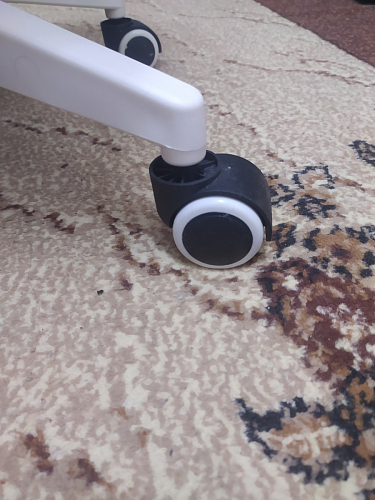 Компьютерное кресло Konfi dark gray / pink / white фото покупателя 86