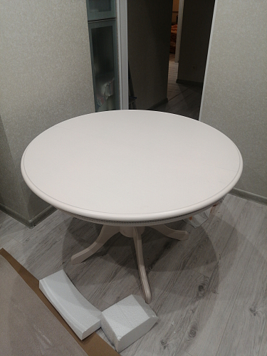 Стол раскладной Toskana 90 butter white фото покупателя 1