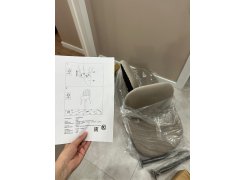 Стул на металлокаркасе Gabi 1 gray / black фото покупателя 52