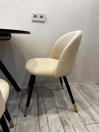 Стул на металлокаркасе Gabi gray / black фото покупателя 553