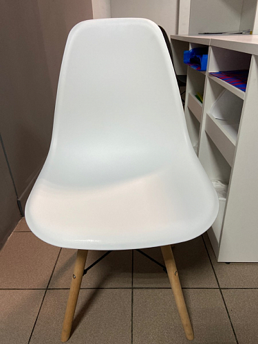 Пластиковый стул Eames PC-015 серый фото покупателя 380