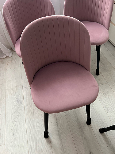 Стул на металлокаркасе Gabi-1 wine red / black фото покупателя 199