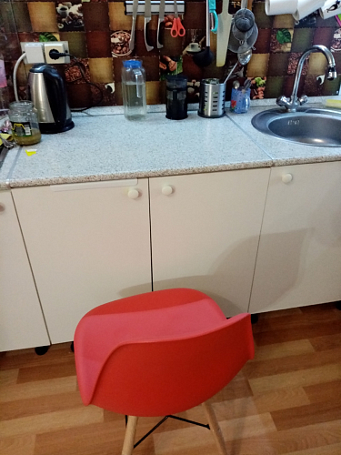 Стул Cindy Eames mod. 001 khaki / natural фото покупателя 135