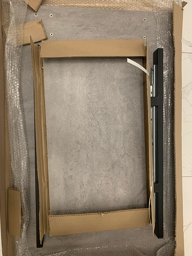 Стол Лота Лофт 140 25 мм черный матовый / дуб вотан фото покупателя 884