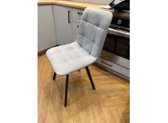 Стул на металлокаркасе Чилли синяя ткань / белый фото покупателя 221