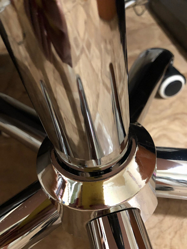 Компьютерное кресло Kolin с подушкой clear / white фото покупателя 150