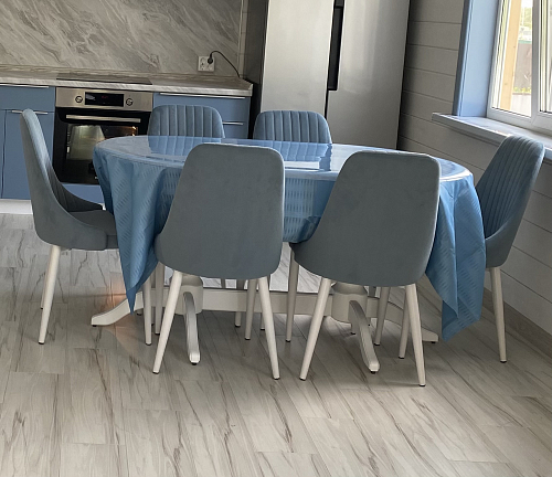 Стул на металлокаркасе Kora black / gray фото покупателя 477