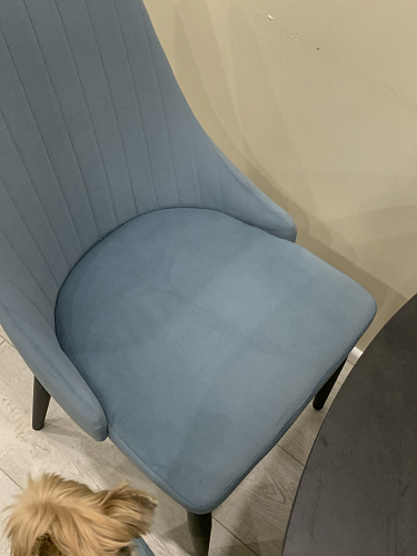 Стул на металлокаркасе Kora wine red / black фото покупателя 467