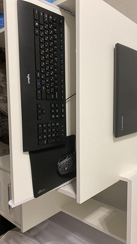 Компьютерный стол Джаз-24 правый дуб сонома фото покупателя 13