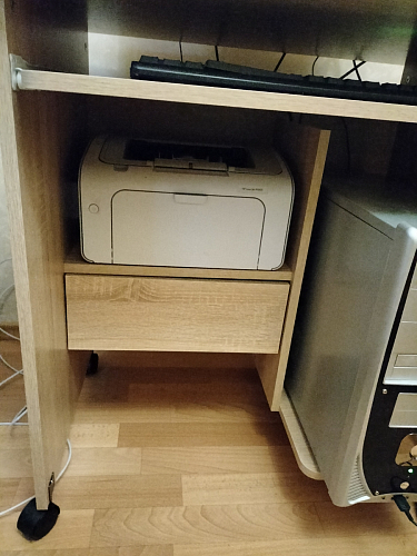 Компьютерный стол КСТ-10.1 Венге  - Уцененный экземпляр фото покупателя 27