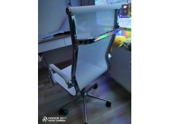 Компьютерное кресло Reus черная сетка / хром фото покупателя 83