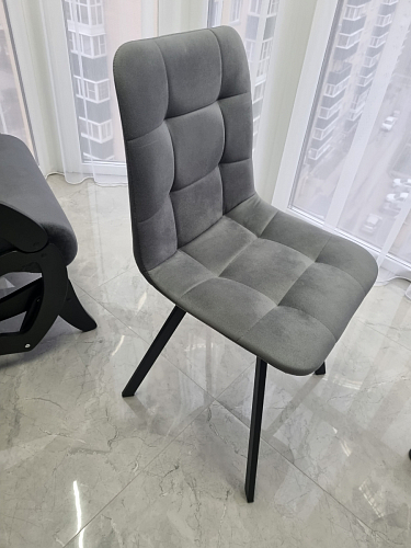 Стул на металлокаркасе Чилли бирюзовый / черный фото покупателя 993