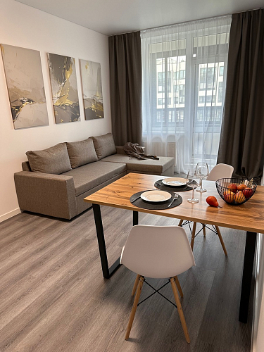 Деревянный стол Лота Лофт 120x75 дуб крафт табачный / черный матовый фото покупателя 802