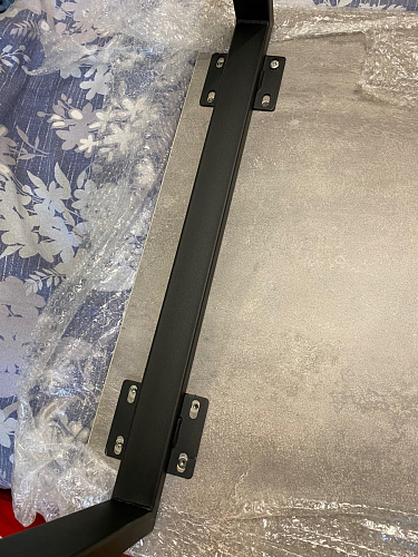 Стол Лота Лофт 140 25 мм черный матовый / бетон фото покупателя 728