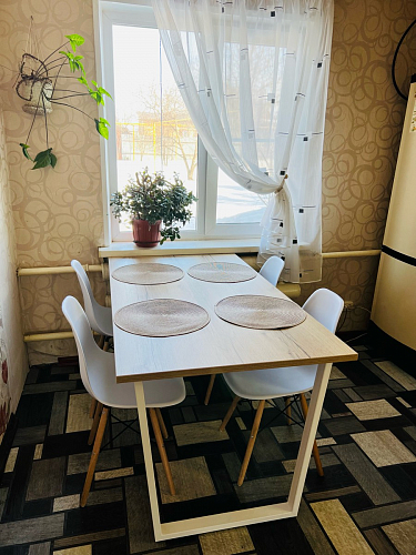 Стол Лота Лофт 140 25 мм черный матовый / бетон фото покупателя 809