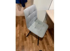 Стул на металлокаркасе Чилли горчичный / белый фото покупателя 97