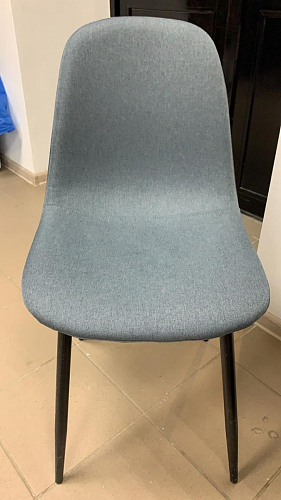 Стул на металлокаркасе Lilu 05 gray / white фото покупателя 38