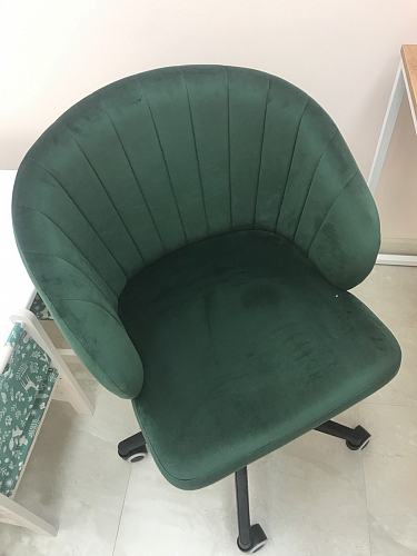 Компьютерное кресло Пард экокожа белый фото покупателя 92