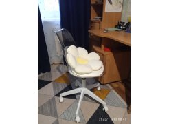 Компьютерное кресло Kolin с подушкой clear / white фото покупателя 537