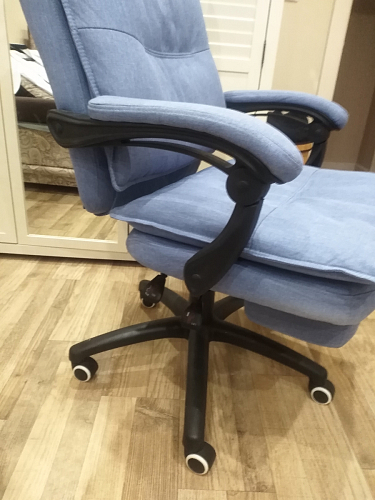 Компьютерное кресло Rapid голубое фото покупателя 201