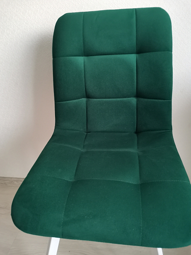 Стул на металлокаркасе Чилли бирюзовый / черный фото покупателя 678