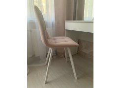 Стул на металлокаркасе Чилли светло-серый / черный фото покупателя 598