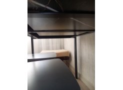 Стол Центавр 120(160)х70х75 файерстоун / черный матовый фото покупателя 65