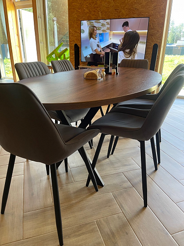 Комплект стульев Седа К 4 шт латте / черный фото покупателя 100