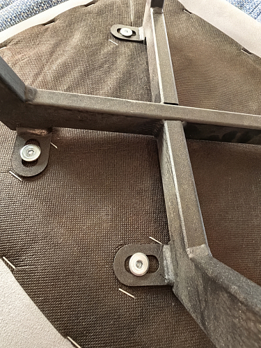 Стул на металлокаркасе Чилли К кирпичный / черный фото покупателя 429