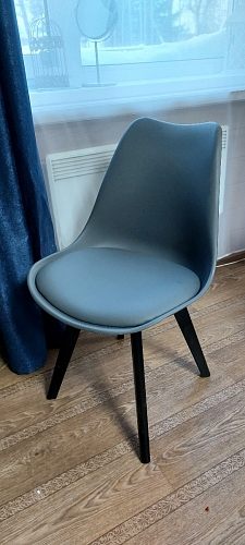 Деревянный стул Bonuss green / grey фото покупателя 37