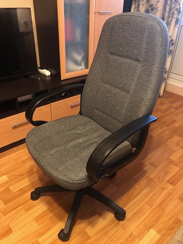 Компьютерное кресло CH747 красный, экокожа фото покупателя 9