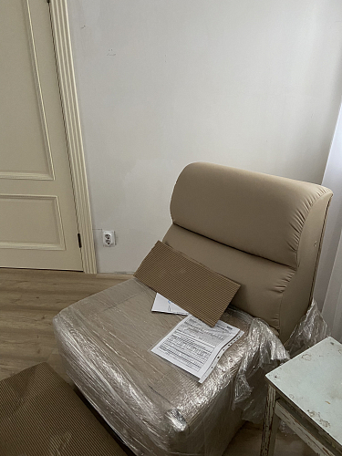 Кресло Карнелла фиолетовое фото покупателя 1