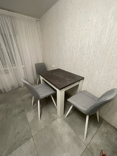 Комплект стульев Вейв 4 шт светло-серый / черный фото покупателя 21