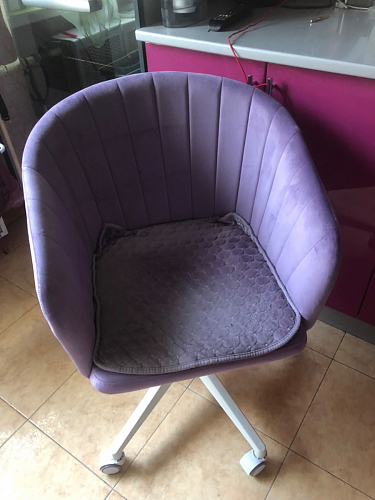 Компьютерное кресло Тибо светло-коричневый / белый фото покупателя 97