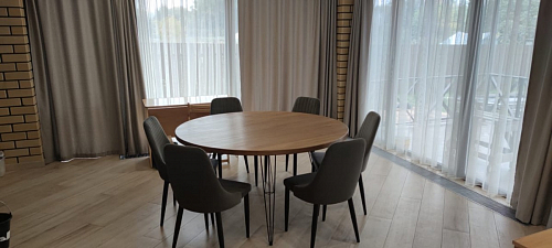 Стул на металлокаркасе Kora white / gray фото покупателя 148