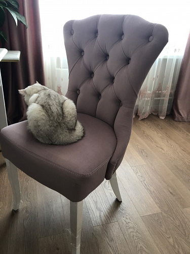 Деревянный стул Милано 1 бежевый / белый фото покупателя 96