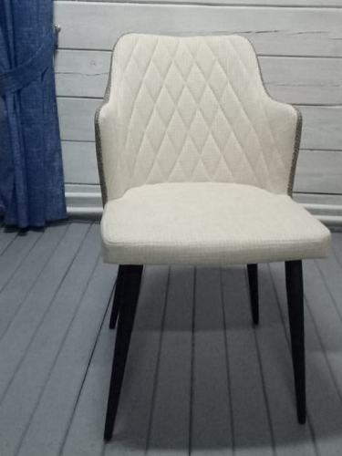 Стул на металлокаркасе Velen light gray / black фото покупателя 7