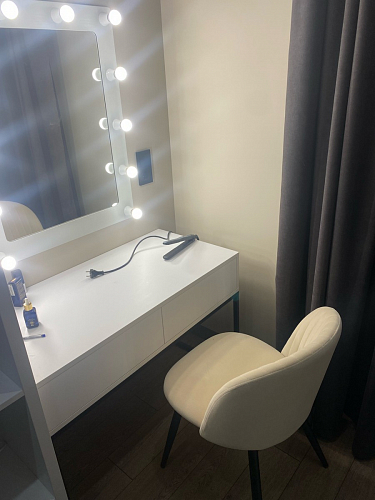 Стул на металлокаркасе Gabi dark beige / black / silver фото покупателя 971