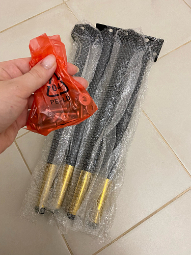 Стул на металлокаркасе Gabi 1 beige / black фото покупателя 860