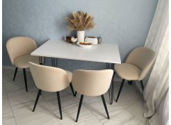 Стул на металлокаркасе Gabi gray / black фото покупателя 730