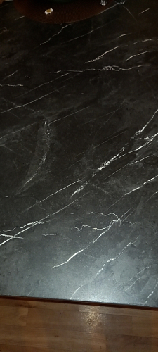 Стол Лота Лофт 120 32 мм бетон / черный матовый фото покупателя 266