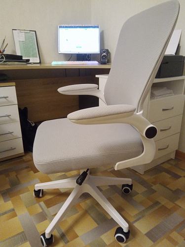 Компьютерное кресло Konfi pink / white фото покупателя 293